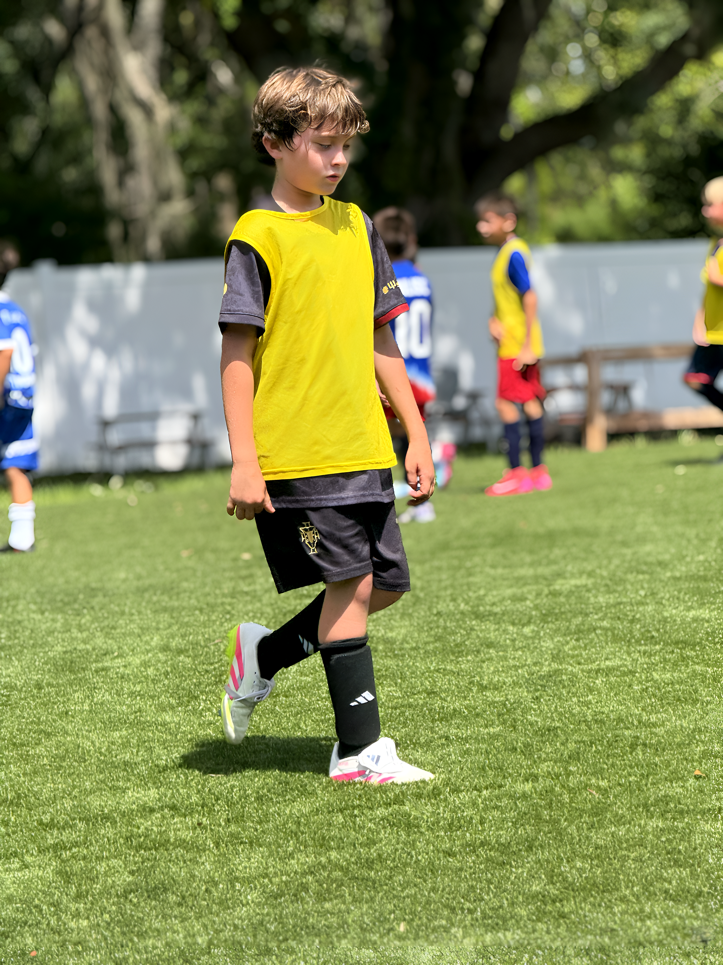 Player in yellow jersey